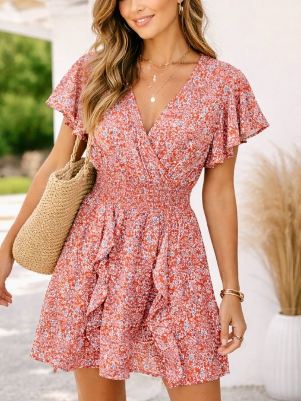 Japna women's dress size S boho cottagecore  spring/summer